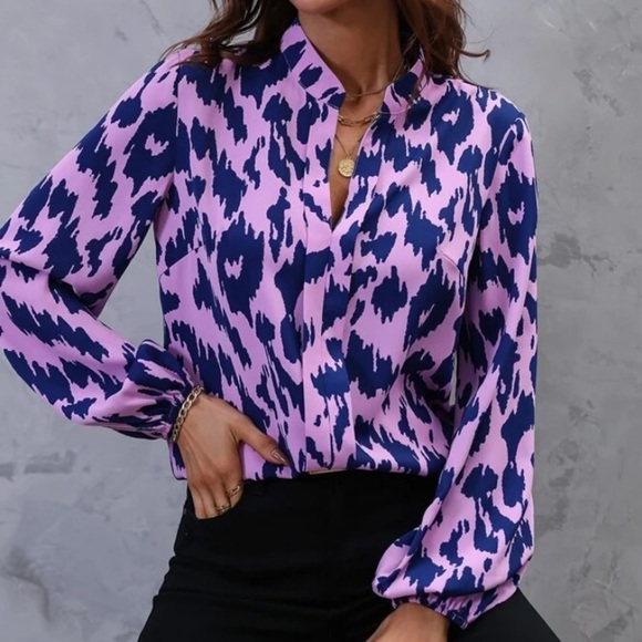 New all over print long sleeve top - Picture 2 of 7